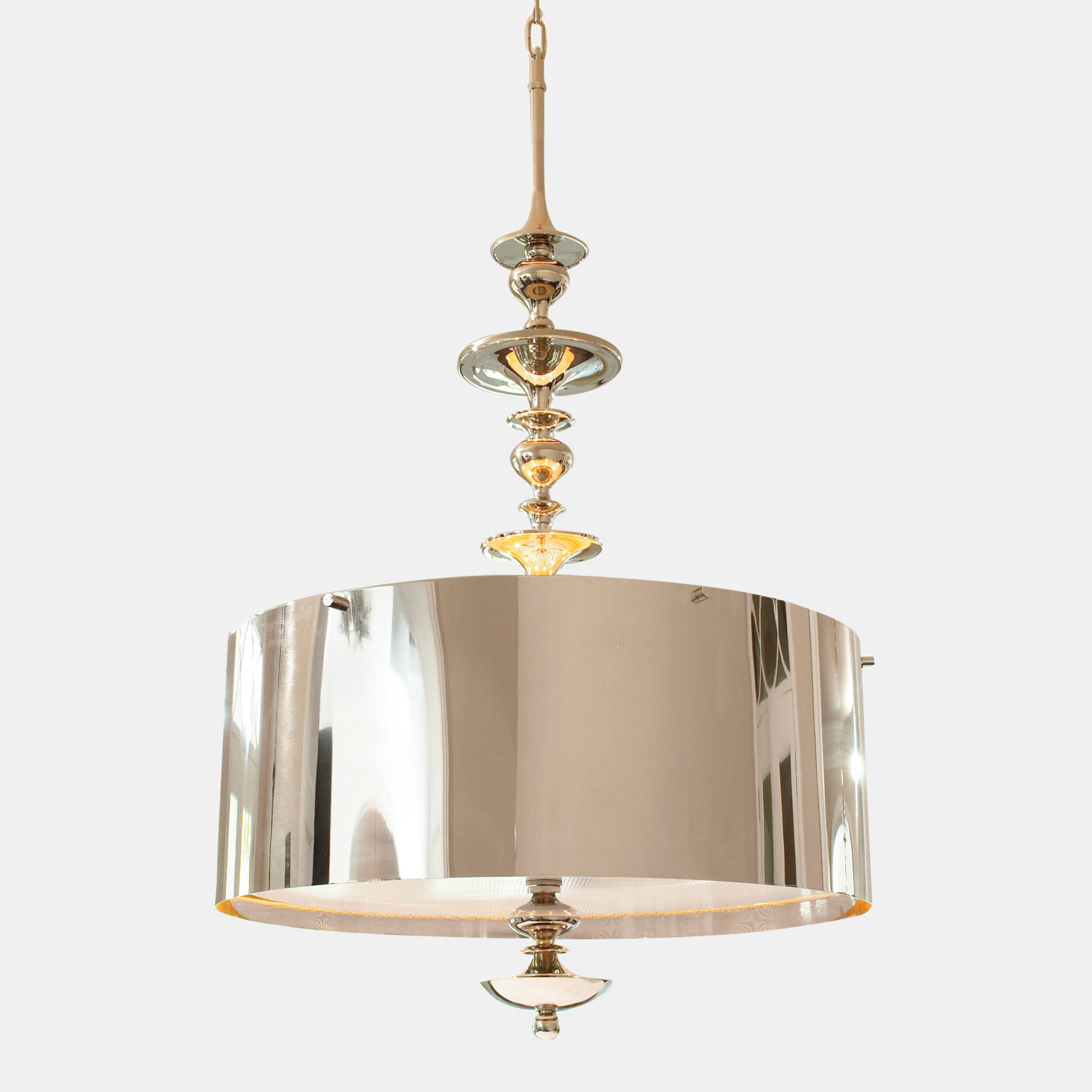Global Views Turned Pendant Chandelier