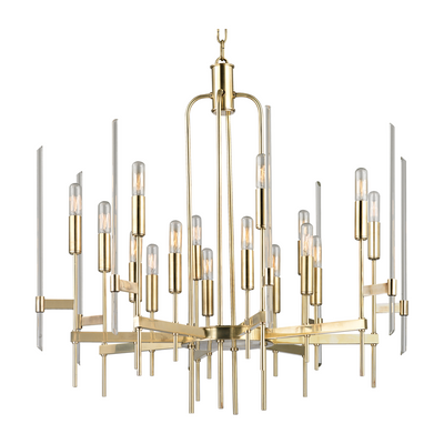 Hudson Valley Lighting Bari 16 Light 30 inch Chandelier Ceiling Light