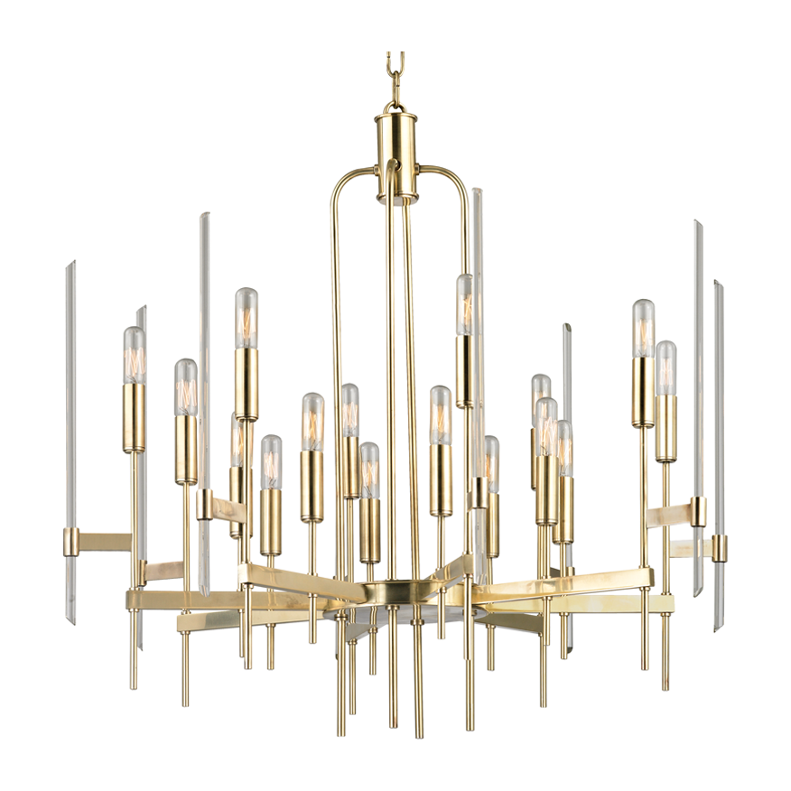 Hudson Valley Lighting Bari 16 Light 30 inch Chandelier Ceiling Light