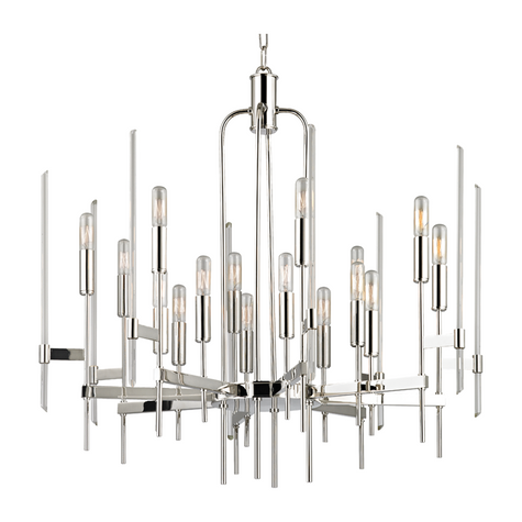 Hudson Valley Lighting Bari 16 Light 30 inch Chandelier Ceiling Light
