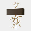 Global Views Nickle Twig Hardwire Wall Sconce