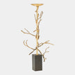 Global Views Twig Brass Candle Holder