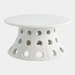 Global Views Taper Circle Cocktail Table Clearance