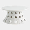 Global Views Taper Circle Cocktail Table Clearance
