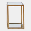 Global Views Brass Escher Pedestal Planter