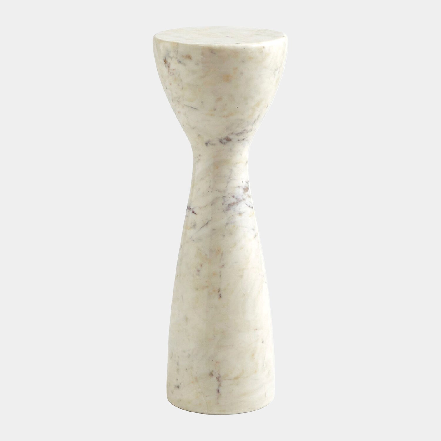 Global Views Marble Tower Table