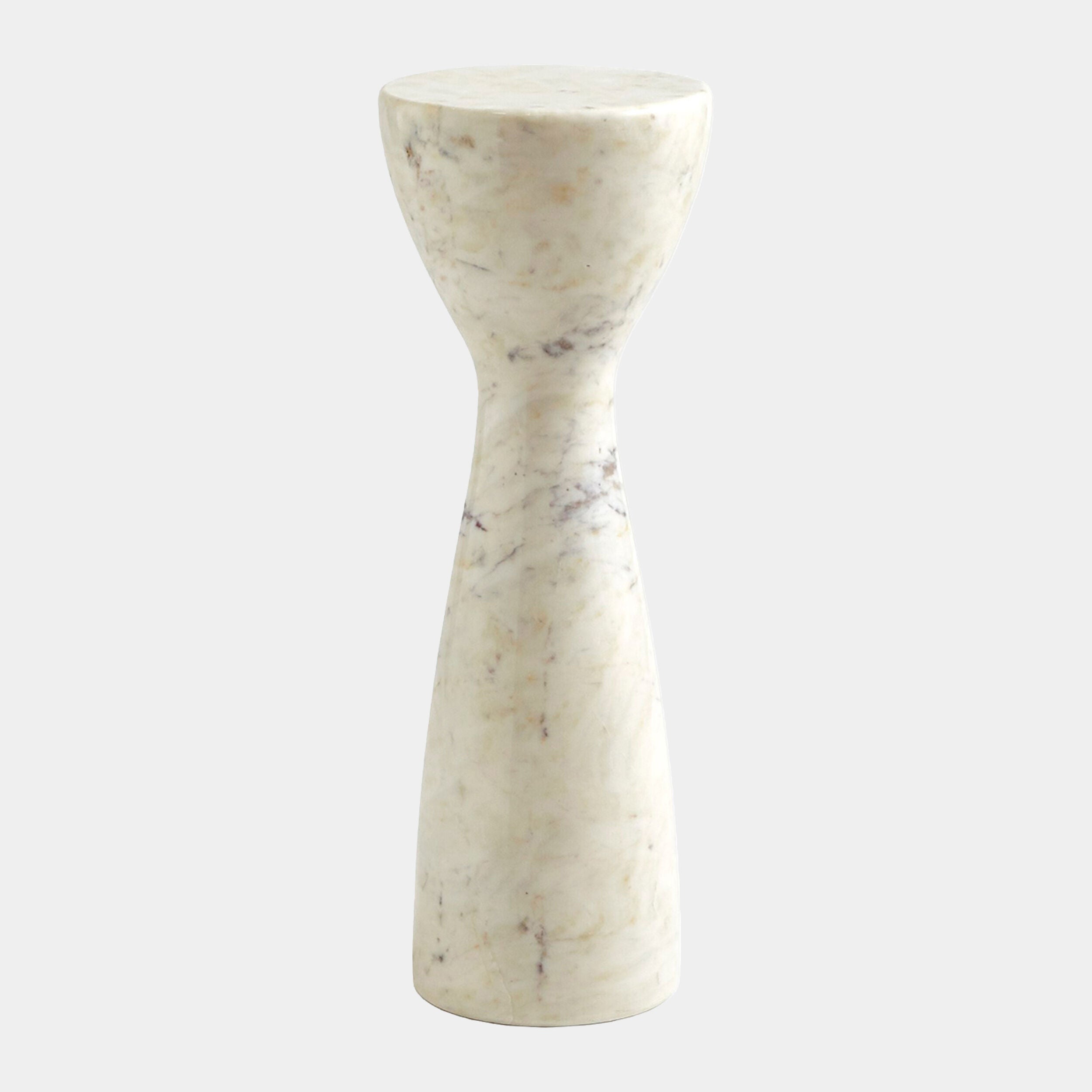 Global Views Marble Tower Table