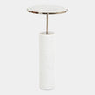 Global Views Nickel Cored Marble Table