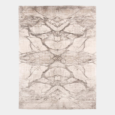 Global Views Neutrals Mirror Match Marble Rug