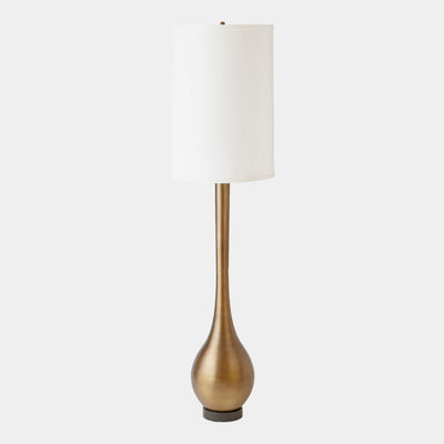 Global Views Light Bronze Bulb Floor Lamp
