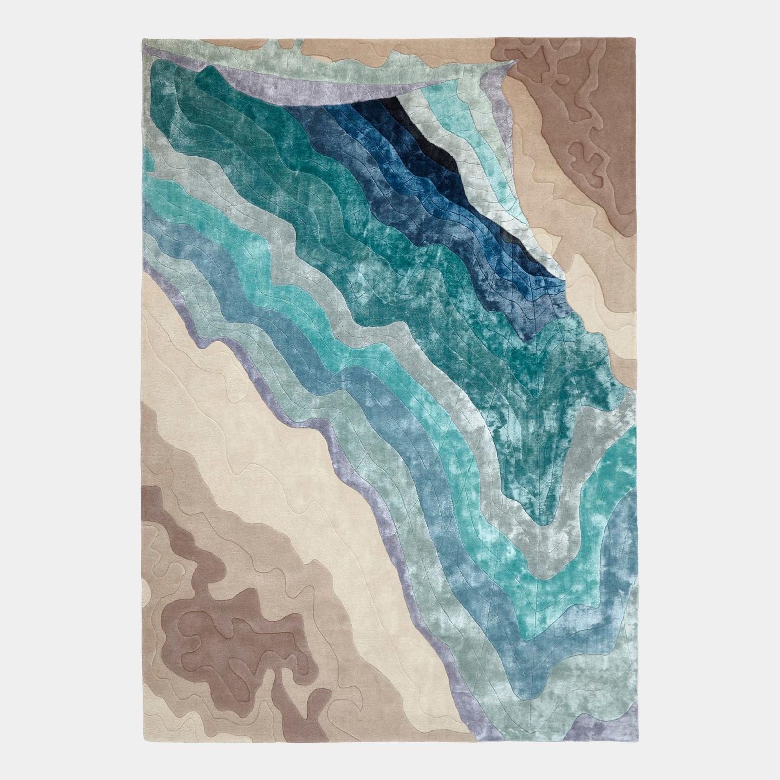 Global Views Cool Fractured Rug Clearance