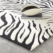 Global Views Zebra Rug Clearance