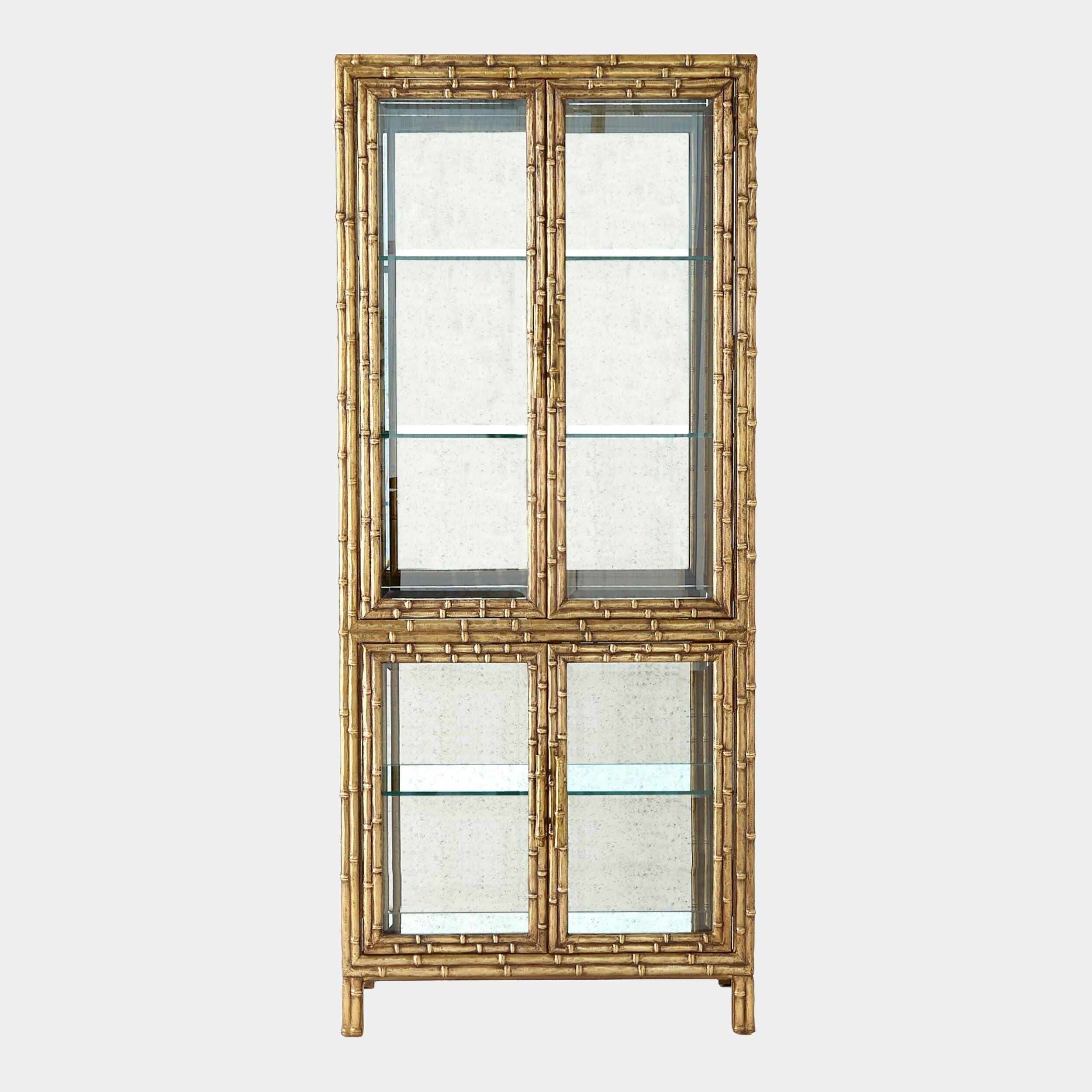 Global Views Mari Bamboo Vitrine