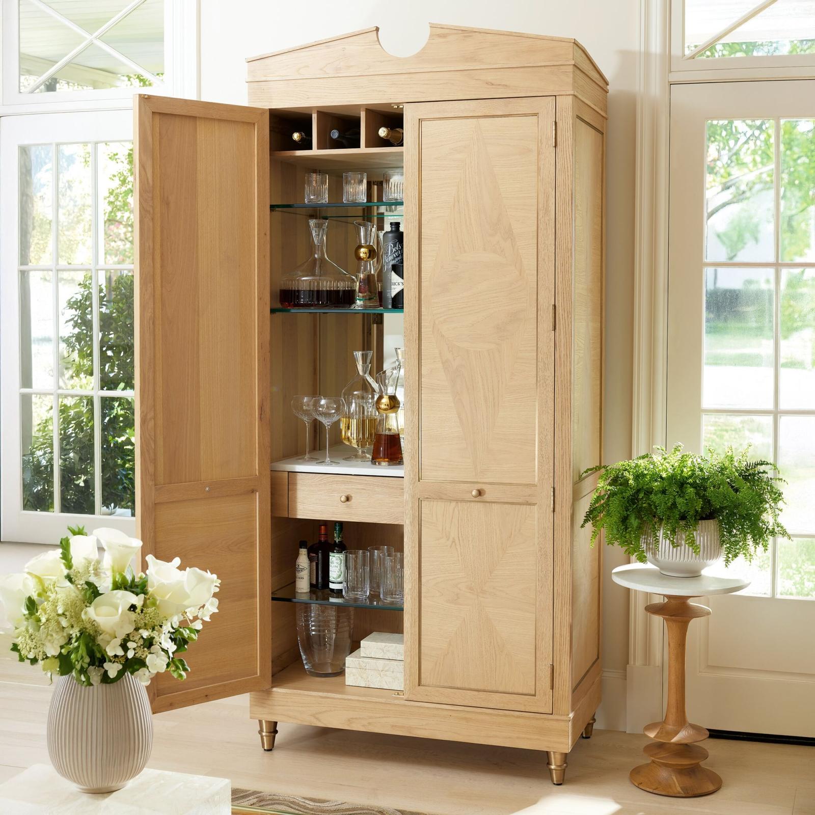 Global Views Directoire Tall Cabinet Clearance