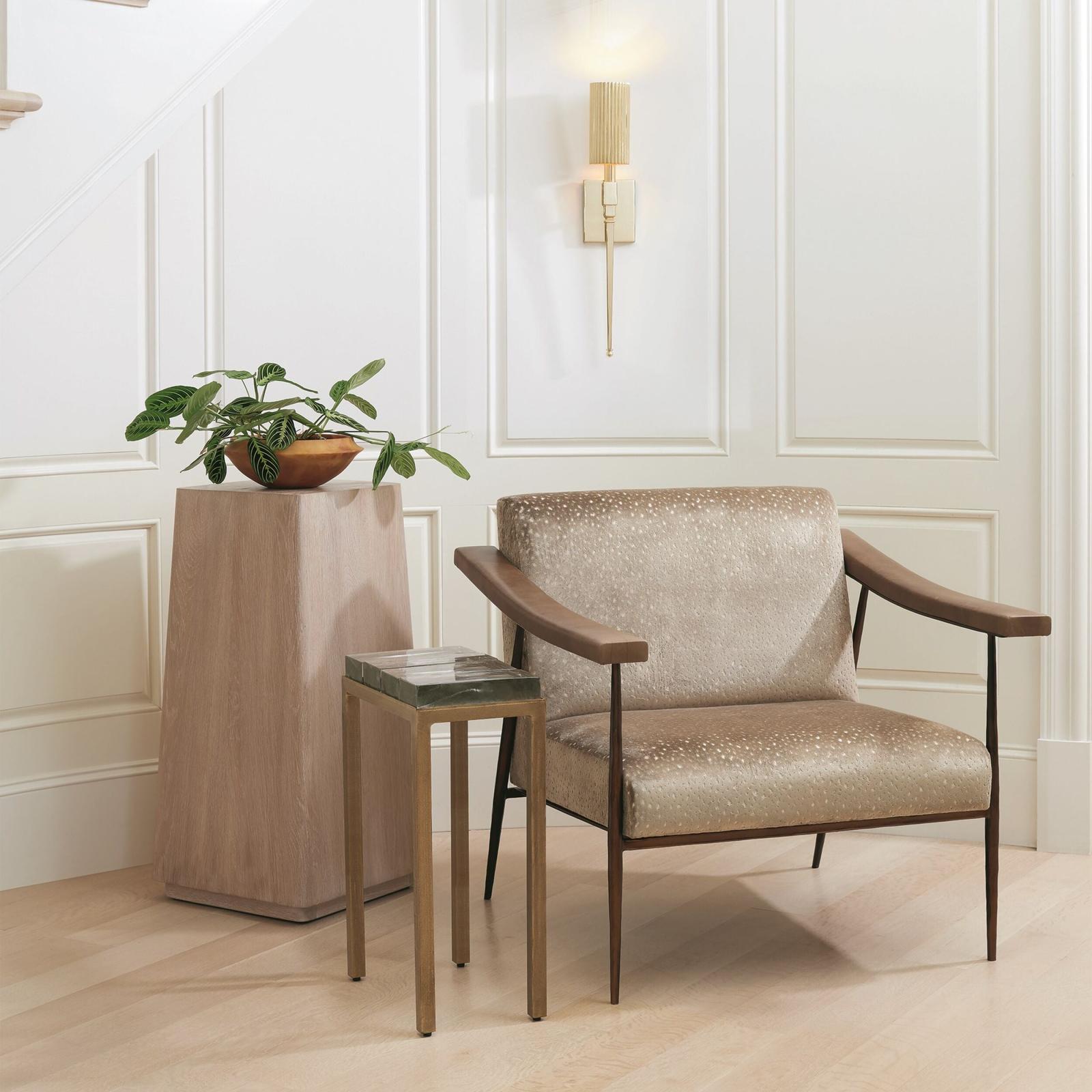 Global Views Golino Fluted Single Wall Sconce