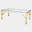 Global Views Tri Column Cocktail Table
