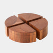 Global Views Willamette Quartered Wood Box Set Clearance