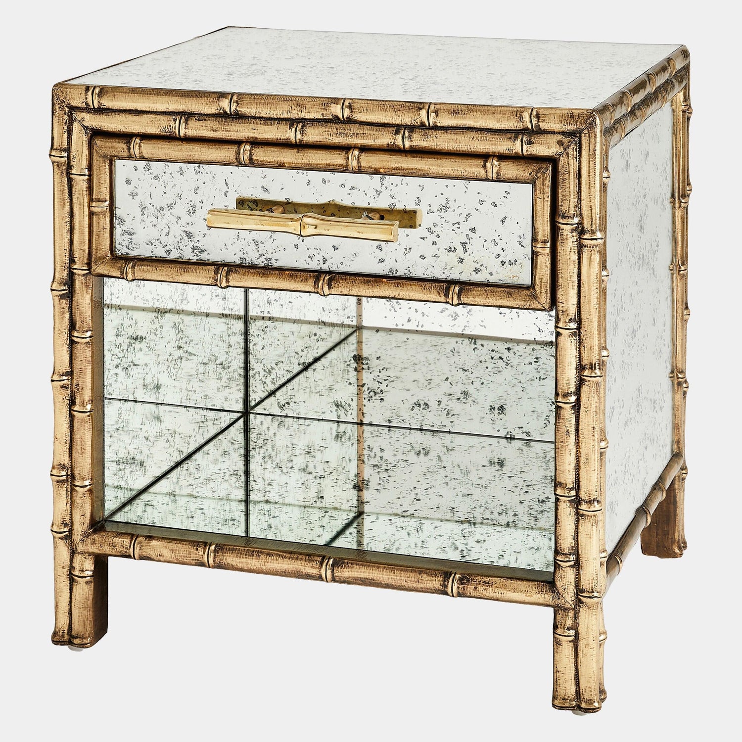 Global Views Mari Bamboo Bedside Chest