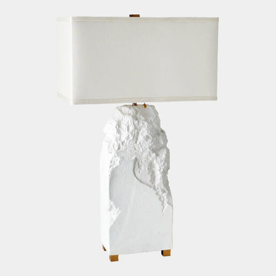 Global Views Honnold Chiseled Block Lamp Clearance