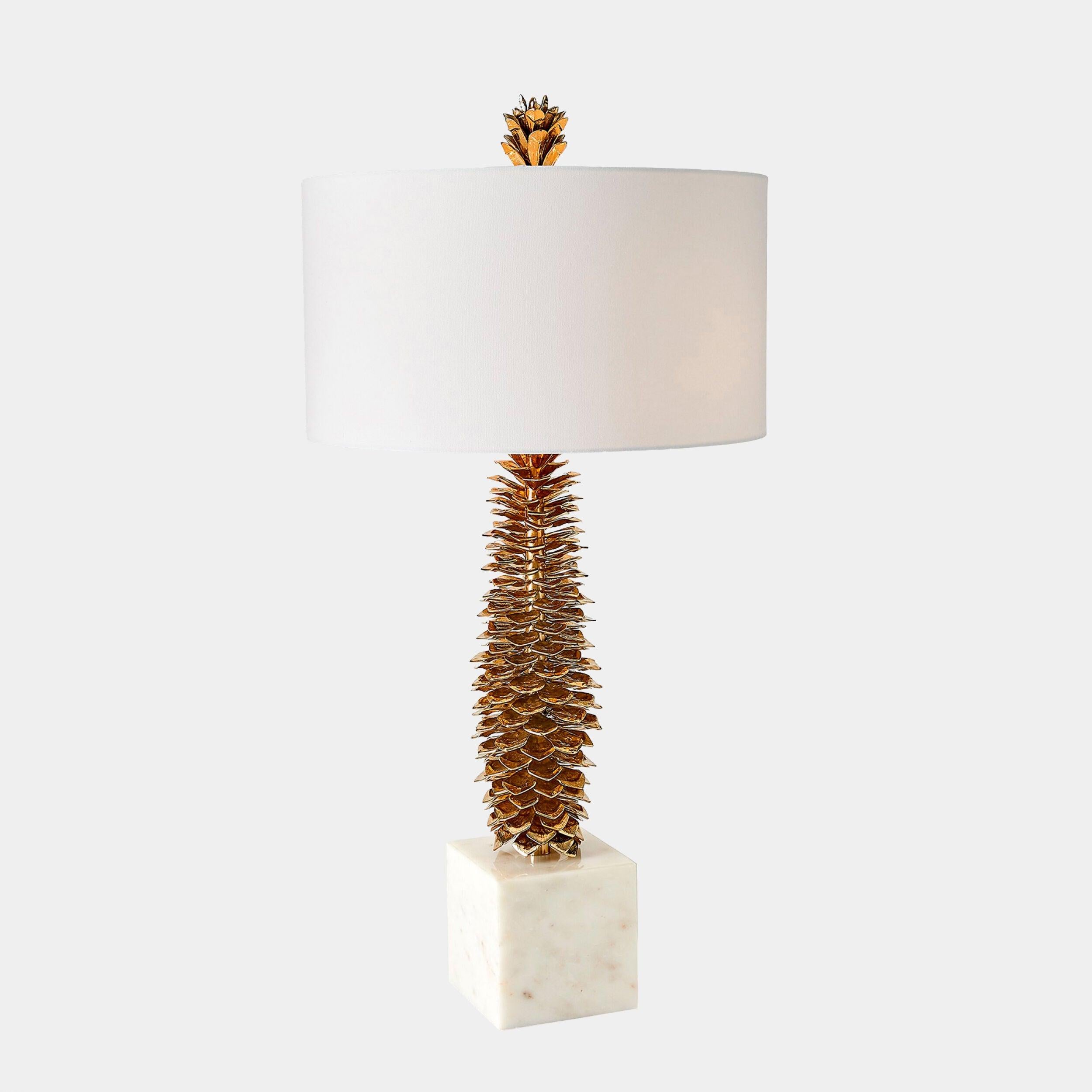Global Views Pinecone Table Lamp