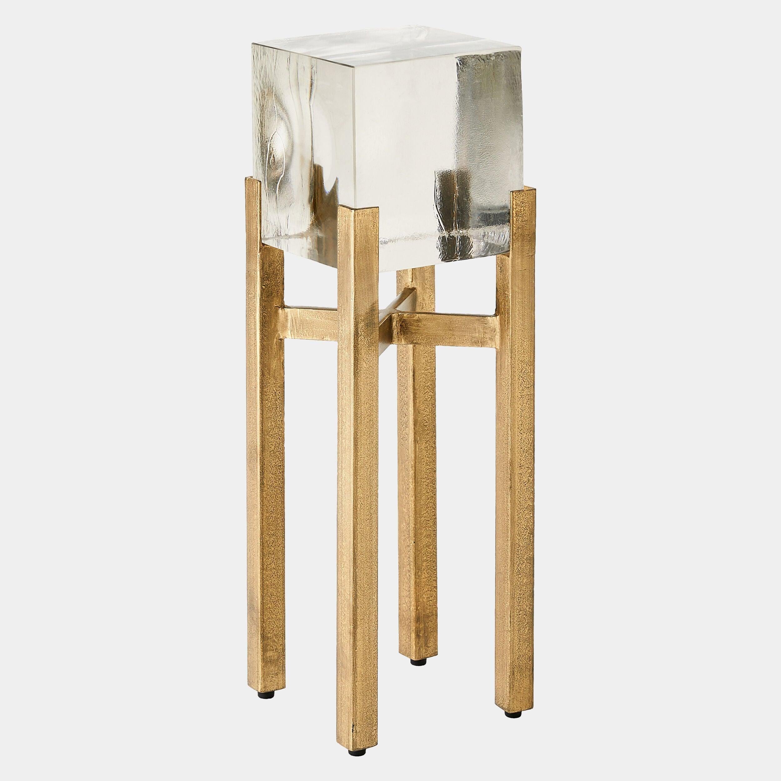 Global Views Ice Block Table Single