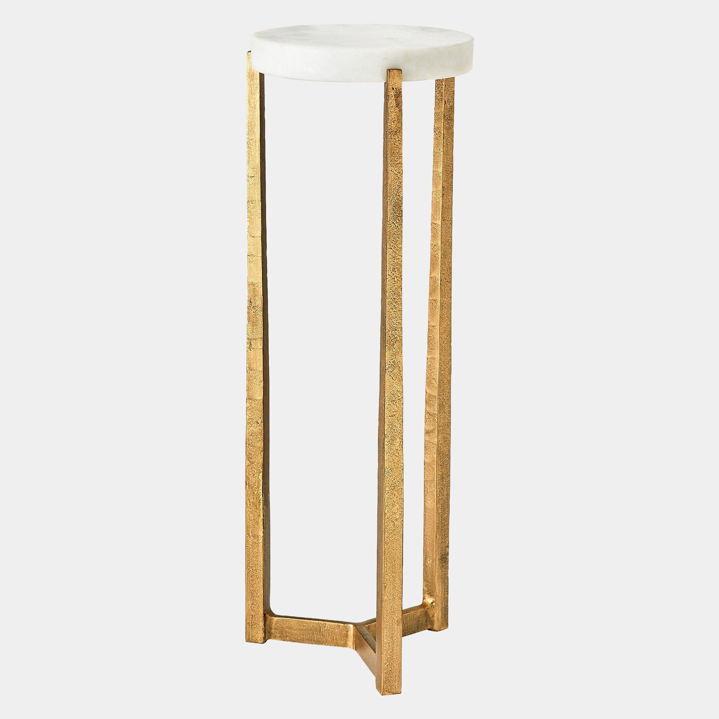Global Views Laura Marble Disk Table