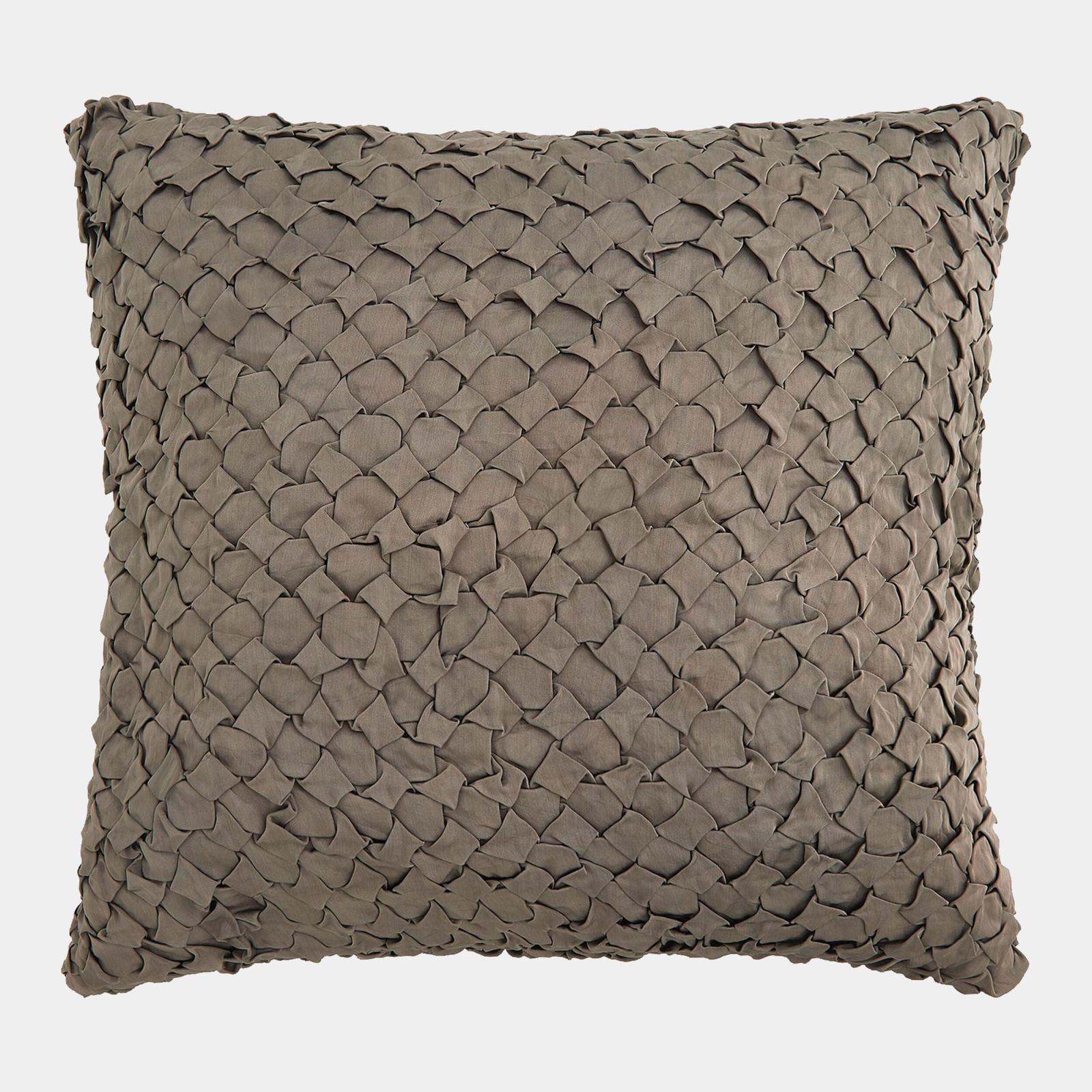 Global Views Diamond Ruche Pillow