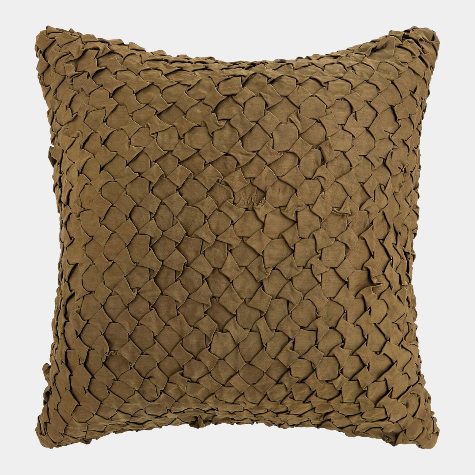 Global Views Diamond Ruche Pillow