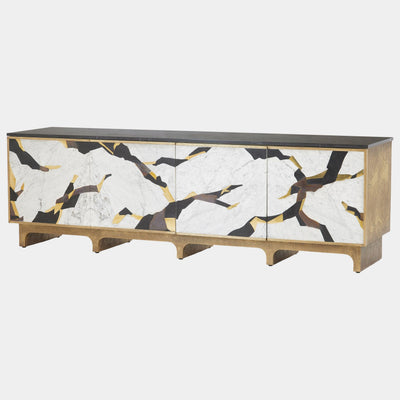 Global Views Sorprendente Inlay Cabinet