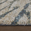 Feizy Skyview 39Q8F Modern Abstract Rug in Gray/Green/Ivory