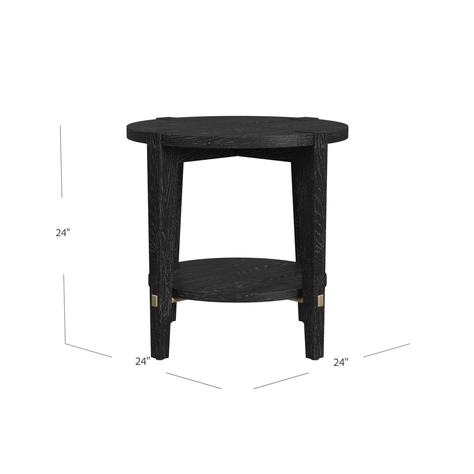 BMC Whitfield Round End Table