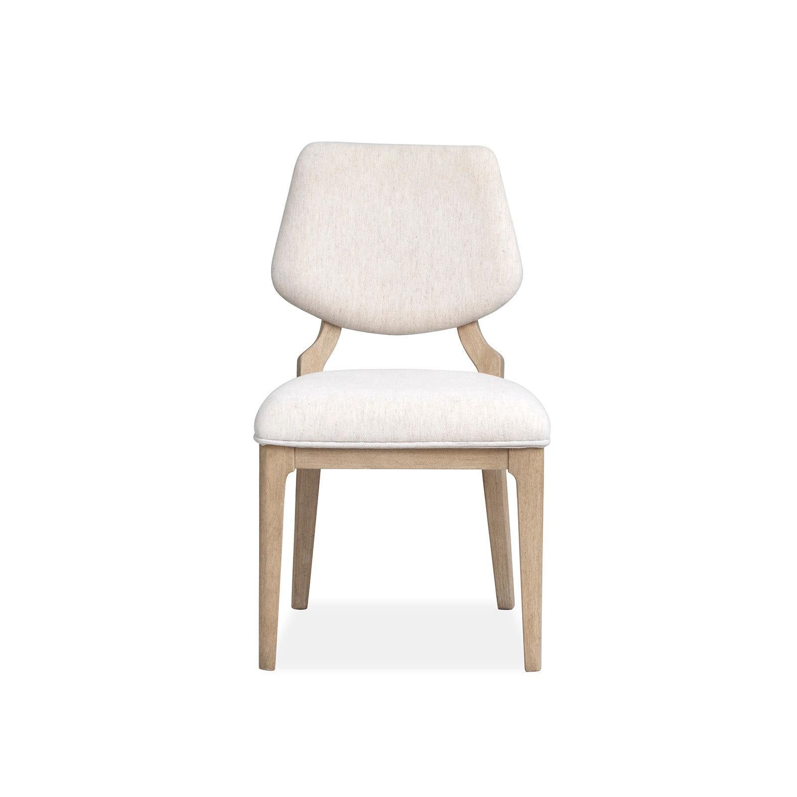 Salt Life Home Sunset Cove Sanibel Brown Upholstered Side Chair Two Pack II