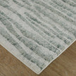 Feizy Atwell 3218F Transitional Abstract Rug in Gray/Green/Ivory