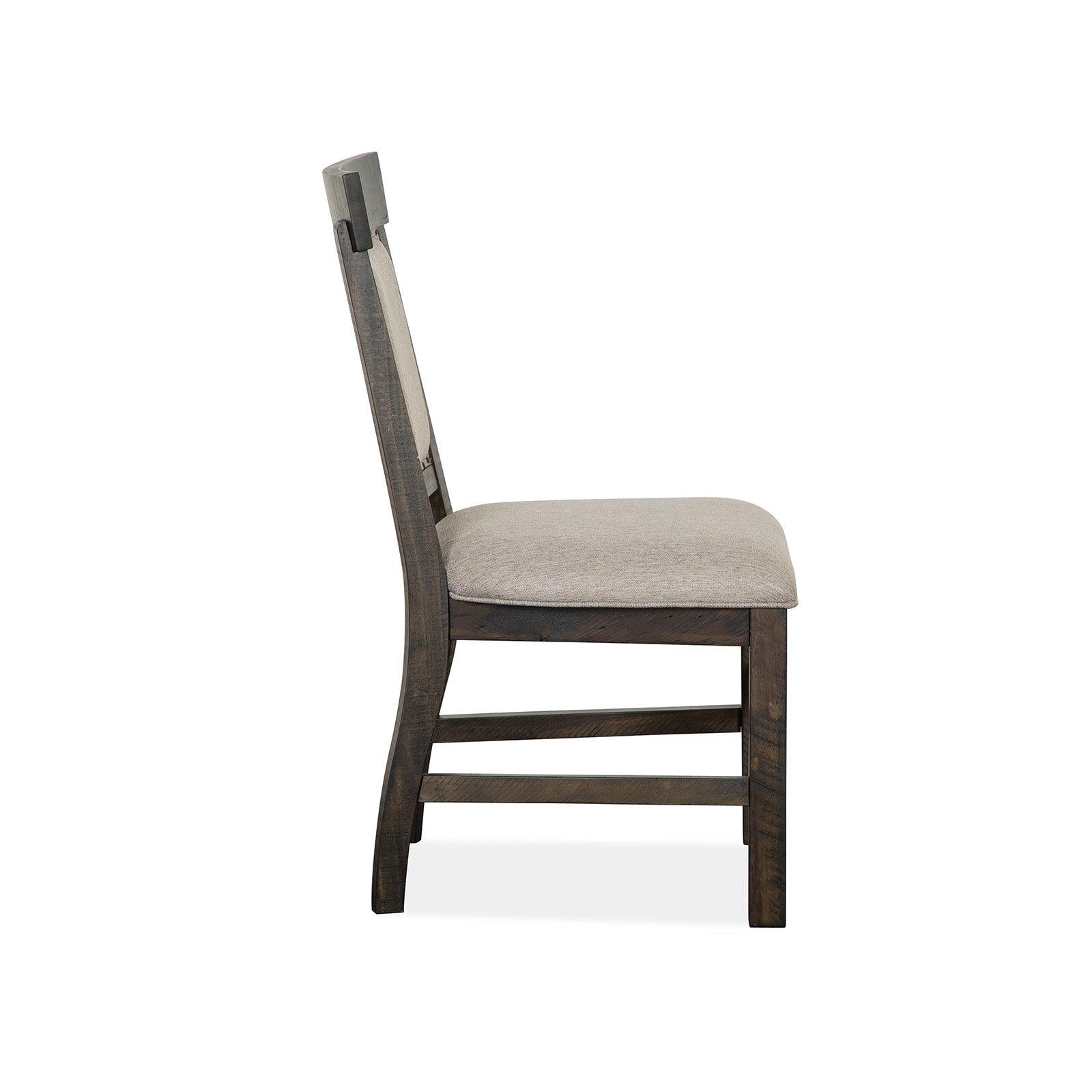 Magnussen Home Bellamy Peppercorn Side Chair Set of 2