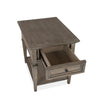Magnussen Home Lancaster Dovetail Grey End Table