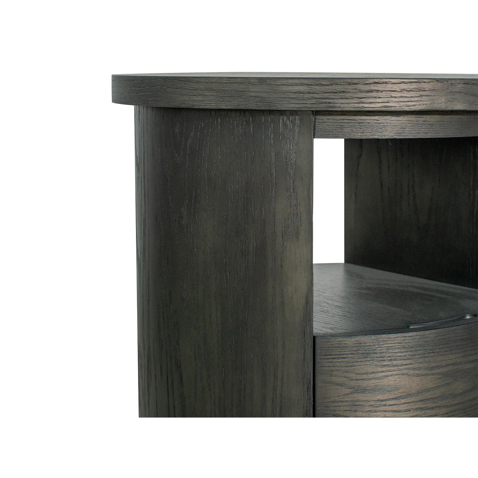 Magnussen Home Bosley Coffee Bean Round End Table