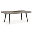Magnussen Home Ryker Nocturn Black & Coventry Grey Dining Table
