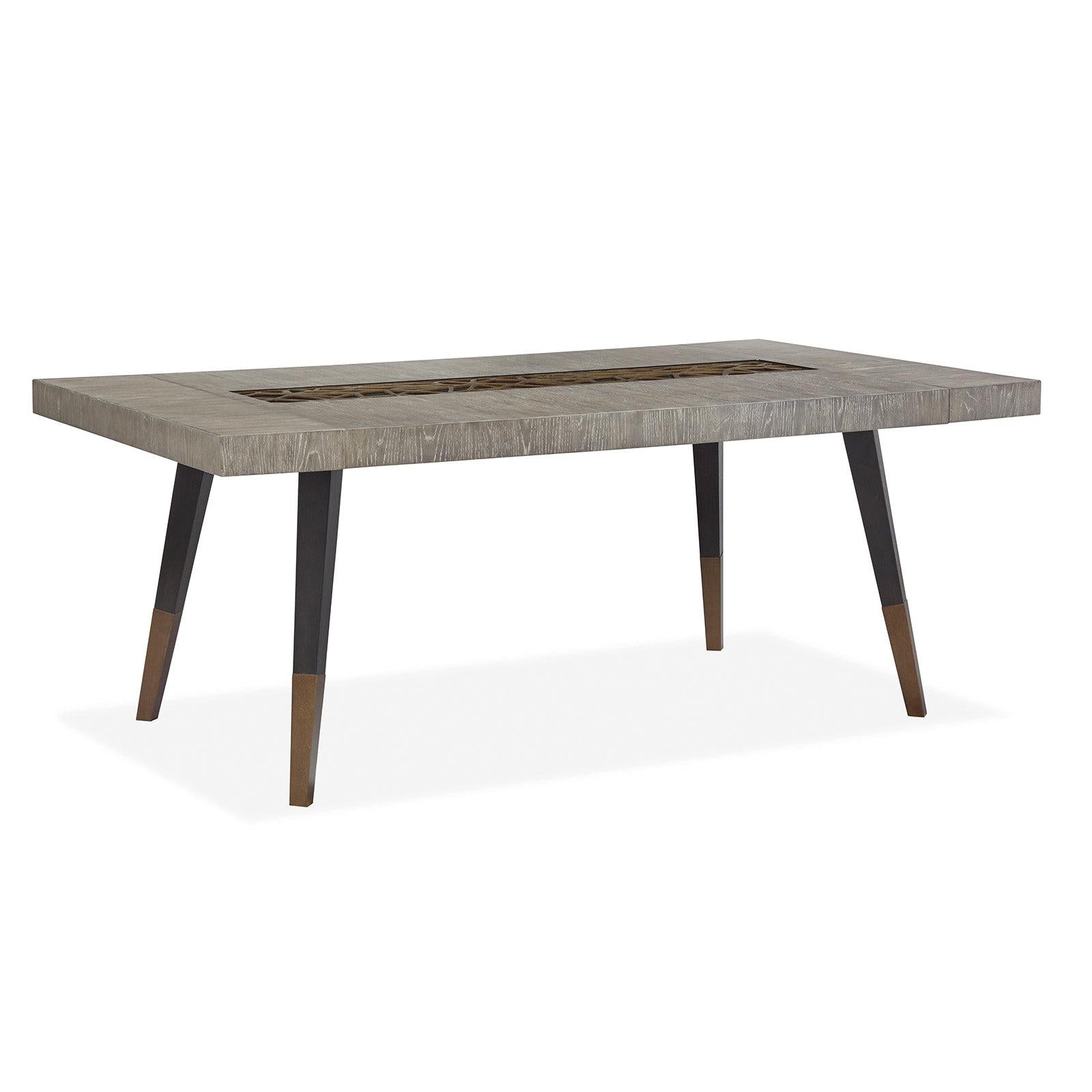 Magnussen Home Ryker Nocturn Black & Coventry Grey Dining Table