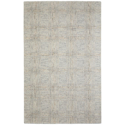 Feizy Belfort 8668F Transitional Geometric Rug in Ivory/Gray/Tan