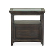 Magnussen Home Westley Falls Graphite Chairside End Table