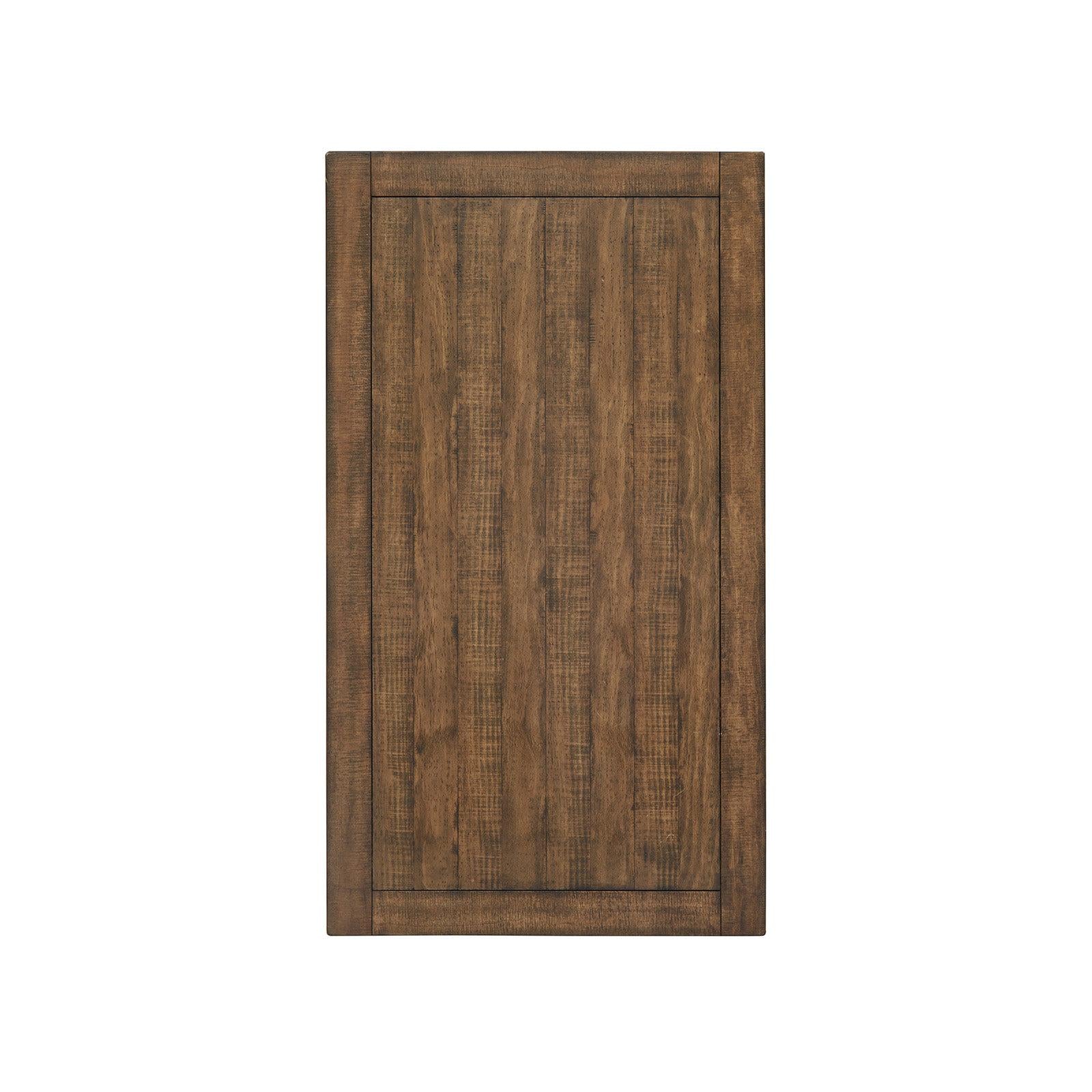 Magnussen Home Bay Creek Toasted Nutmeg Cocktail Table With Casters