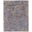 Feizy Pryor 39NGF Modern Watercolor in Blue/Tan/Brown