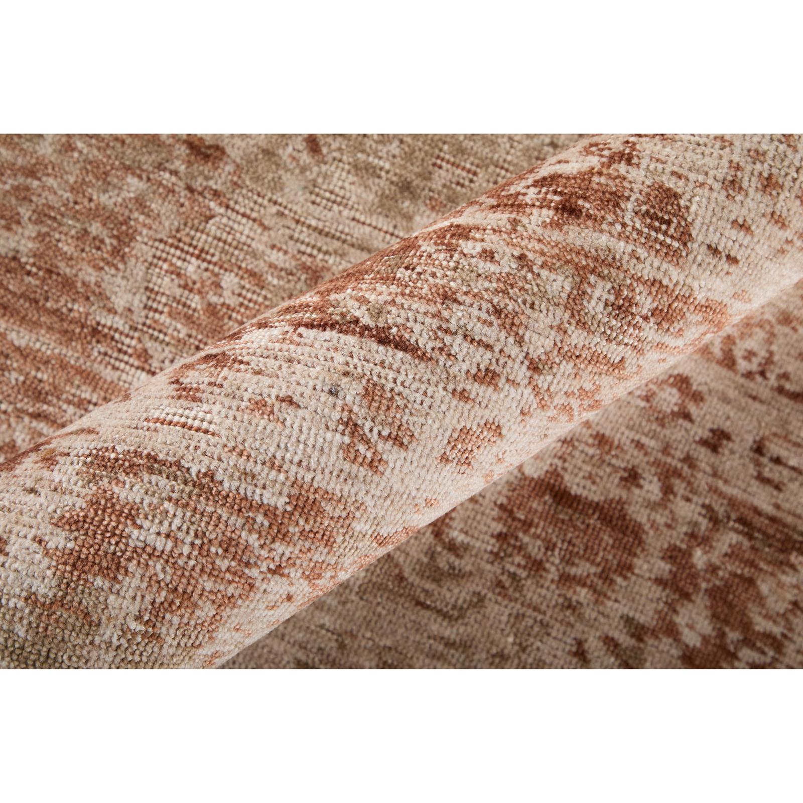 Feizy Loralai 8A65F Traditional Oriental Rug in Tan/Orange