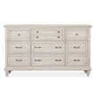 Magnussen Home Newport Alabaster Drawer Dresser