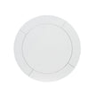 Magnussen Home Heron Cove Chalk White Round Accent End Table