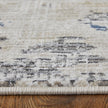 Feizy Sonora 39NUF Modern Abstract Rug in Ivory/Blue/Red