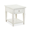 Magnussen Home Newport Alabaster End Table