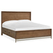 Magnussen Home Lindon Belgian Wheat & Coffee Bean Bed