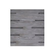 Magnussen Home Eldridge Weathered Gravel And Satin Bronze Rectangular End Table