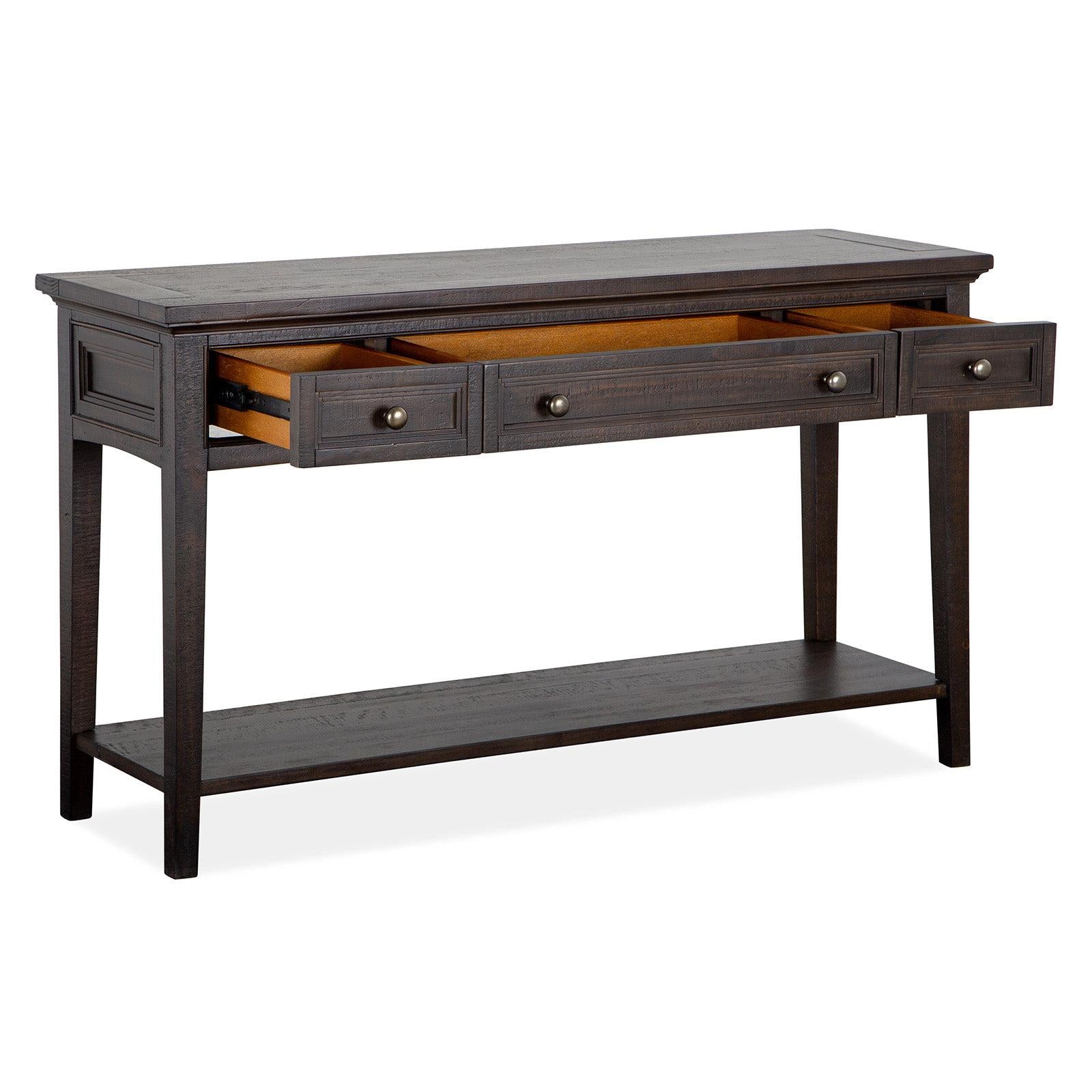 Magnussen Home Westley Falls Graphite Rectangular Sofa Table
